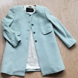 Tara Jarmon Light Blue Coat
